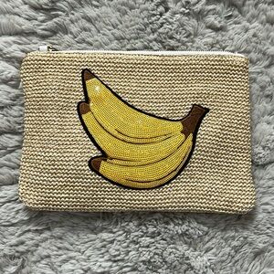 Banana Woven Clutch